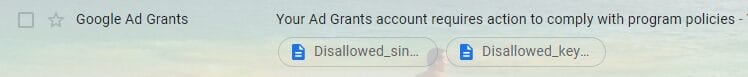 Google Ad Grants