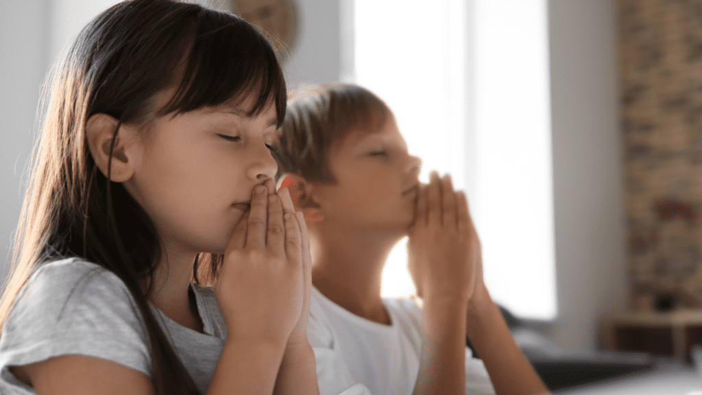 praying in church