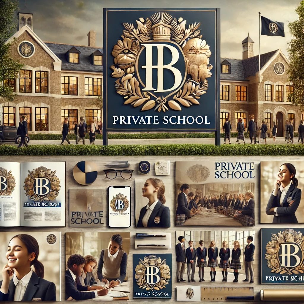 Private school branding