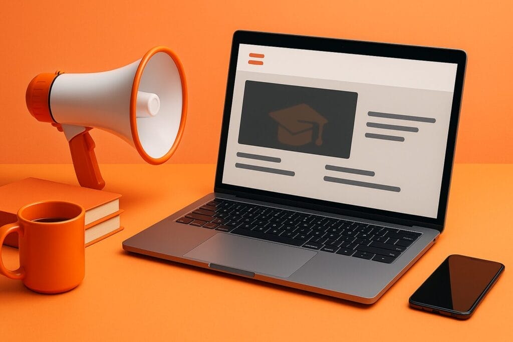 higher education website design