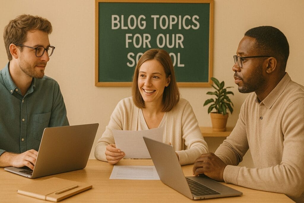 Blogging For Private Independent Schools​