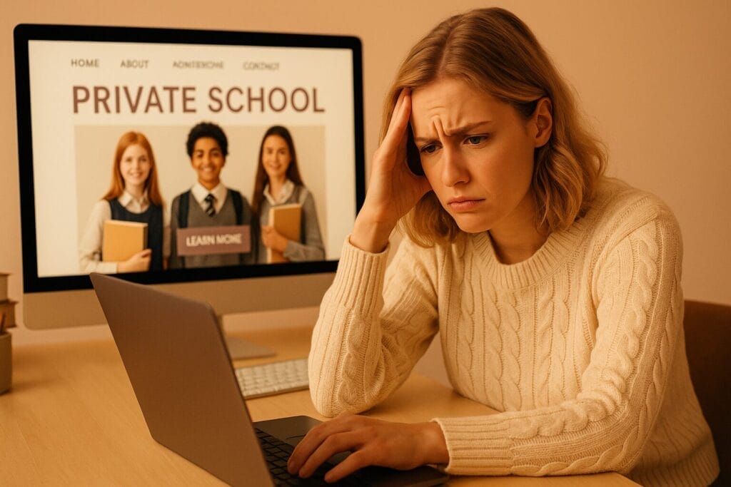 Website Design for Private Schools