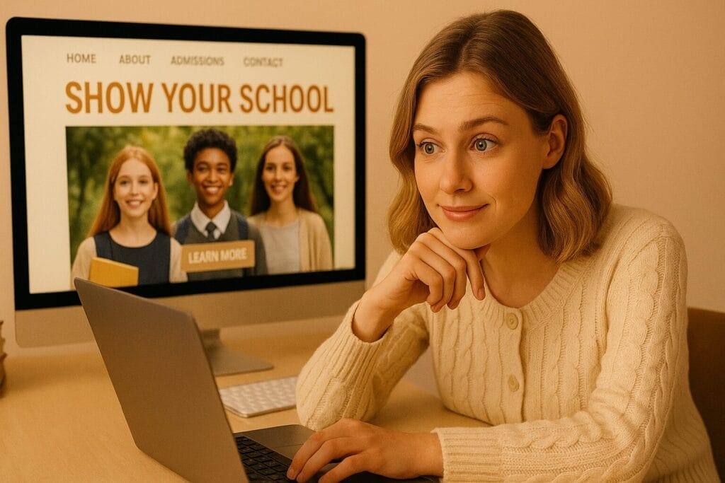 Website Design For Private Schools